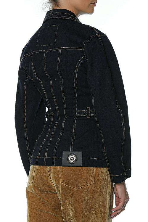 Jacheta denim Versace Jeans Couture