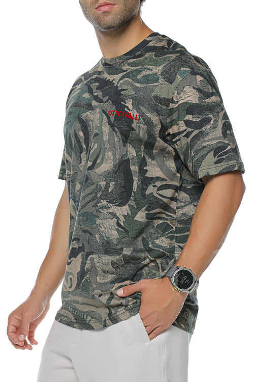 Tricou Just Cavalli R Tiger Camo