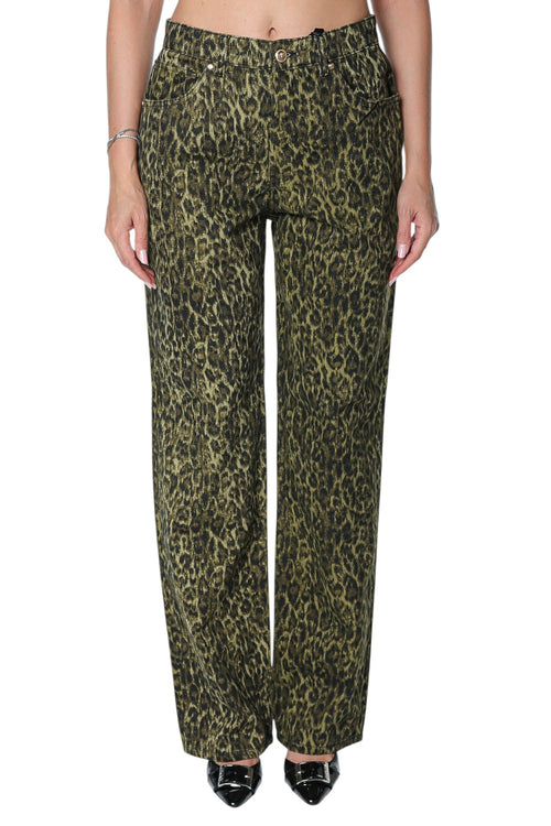 Pantaloni Just Cavalli Wide Leg 5Pocket