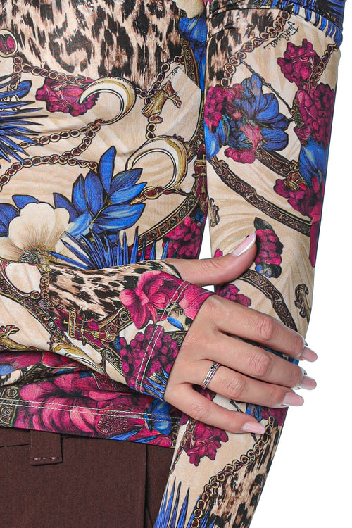 Bluza Just Cavalli Slim Torchon
