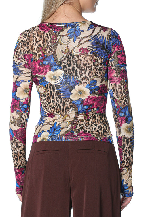 Bluza Just Cavalli Slim Torchon