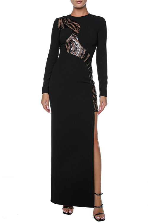 Rochie Just Cavalli Long Wave Paillettes