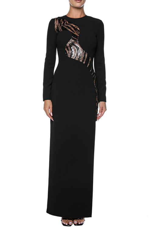 Rochie Just Cavalli Long Wave Paillettes