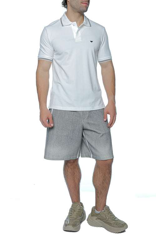 Tricou polo Emporio Armani