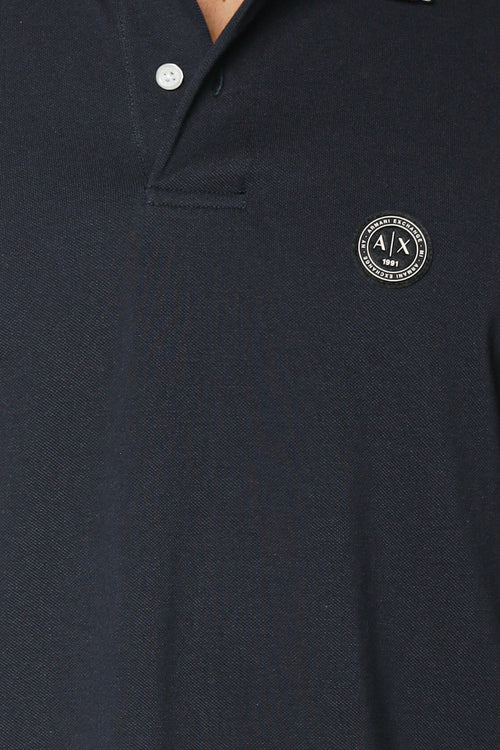 Bluza polo Armani Exchange