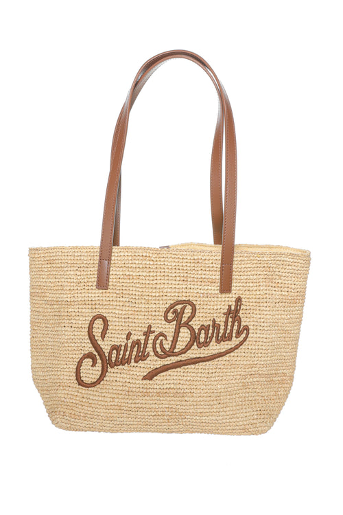 Geanta MC2 Saint Barth Raffia City Mid