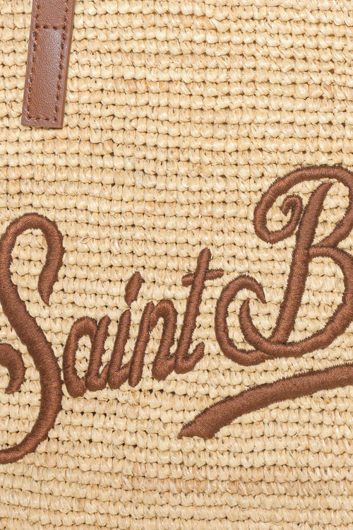 Geanta MC2 Saint Barth Raffia City Mid