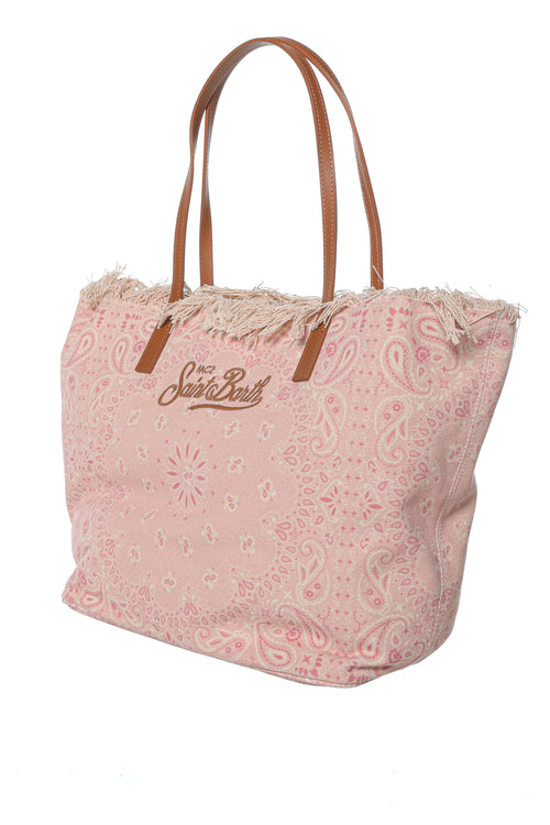 Geanta MC2 Saint Barth City Bag Fringe