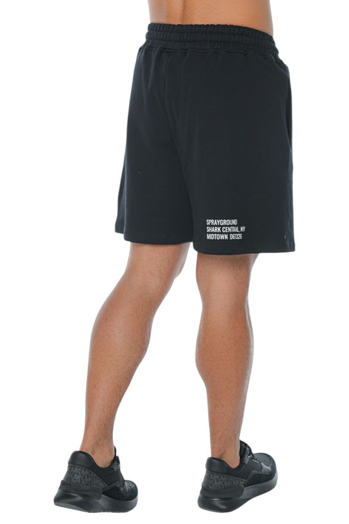 Pantaloni Scurti Sprayground Shark Central Negru