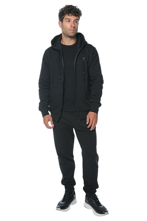 Hanorac Trussardi Essential Levriero Fullzip Sweatshirt - Brushed Fleece
