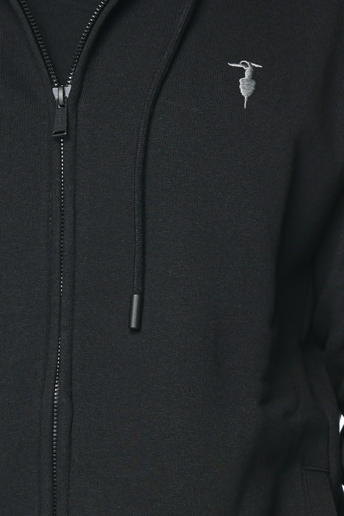Hanorac Trussardi Essential Levriero Fullzip Sweatshirt - Brushed Fleece