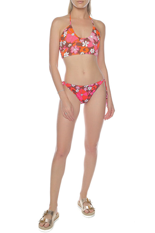 Top cu imprimeu floral MC2 Saint Barth