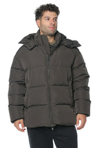 Jacheta de puf Emporio Armani