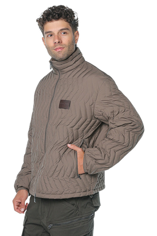 Jacheta de puf Emporio Armani