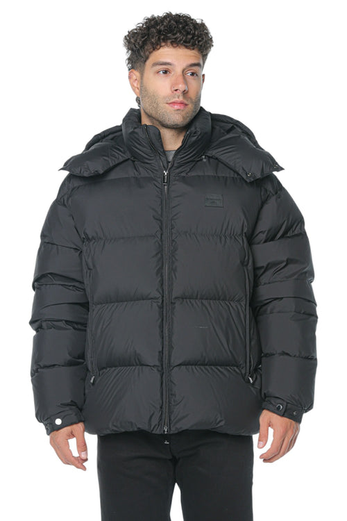 Jacheta de puf Emporio Armani