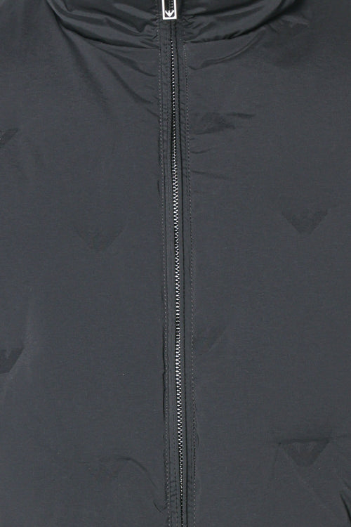 Jacheta de puf Emporio Armani