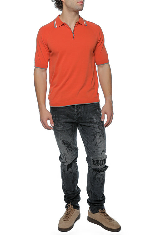 Tricou polo Armani Exchange
