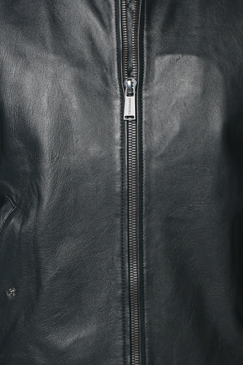 Jacheta Trussardi Bomber - Metal Free Leather