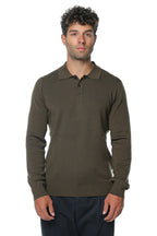 Pulover Trussardi Polo Sweater - Pure Wool Yarn