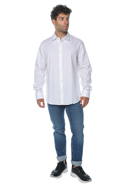 Camasa Trussardi Regular Fit Shirt - Easy Care Micropattern