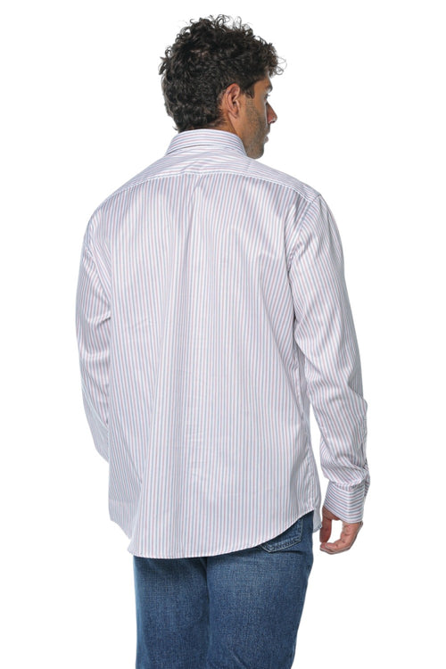 Camasa Trussardi Regular Fit Button Down - Easy Care Striped