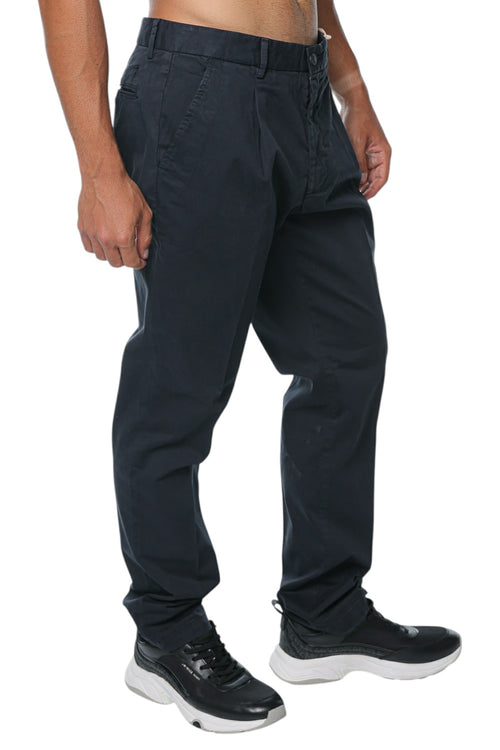 Pantaloni Trussardi Pleated Chino 325 - Warm Cotton Satin
