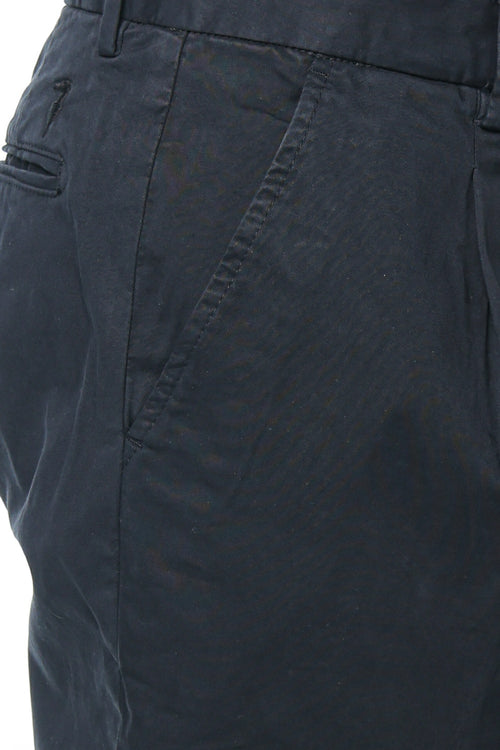 Pantaloni Trussardi Pleated Chino 325 - Warm Cotton Satin
