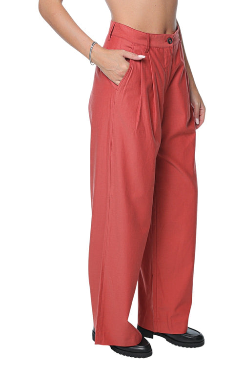 Pantaloni Ecoalf Miel Ten Cot