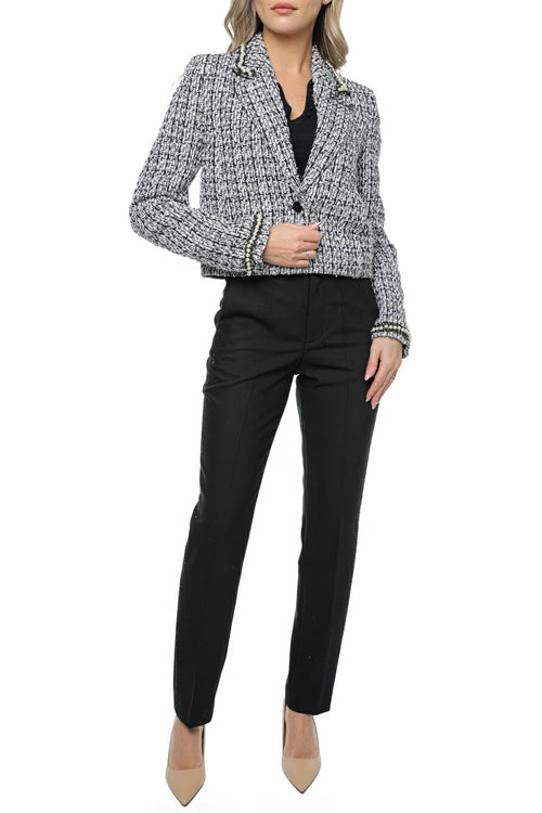 Jacheta KARL LAGERFELD Embellished Boucle