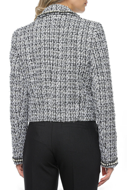 Jacheta KARL LAGERFELD Embellished Boucle