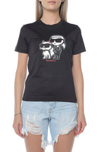 Tricou KARL LAGERFELD Ikon Sketch Duo