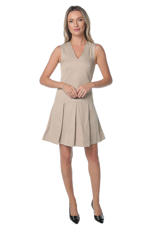 Rochie Karl Lagerfeld Cotton Day Bej