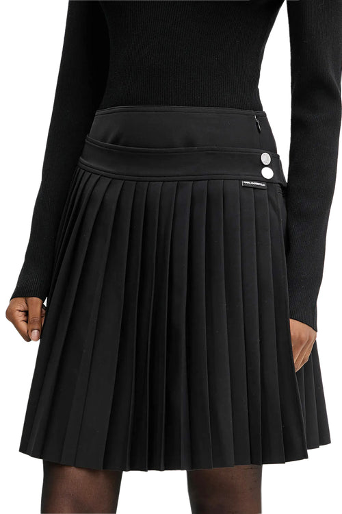 Fusta KARL LAGERFELD Layered Pleated