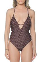 Costum de baie Karl Lagerfeld Autograph Cheeky