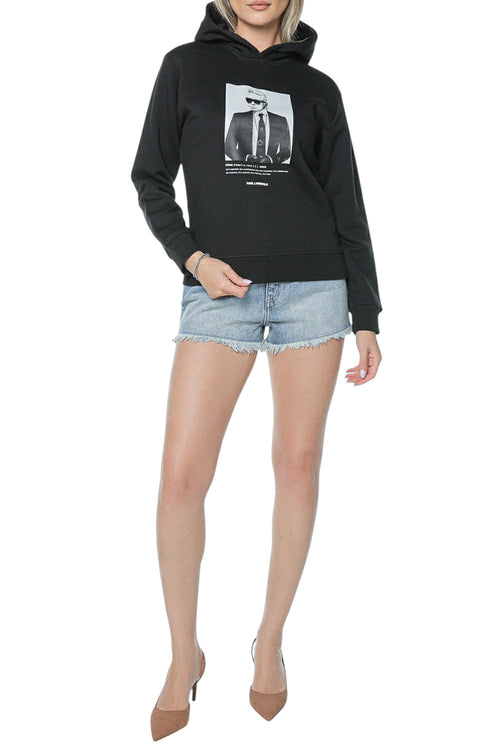 Hanorac Karl Lagerfeld Portrait Hoodie