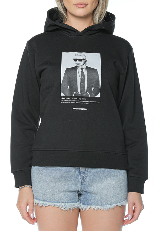 Hanorac Karl Lagerfeld Portrait Hoodie