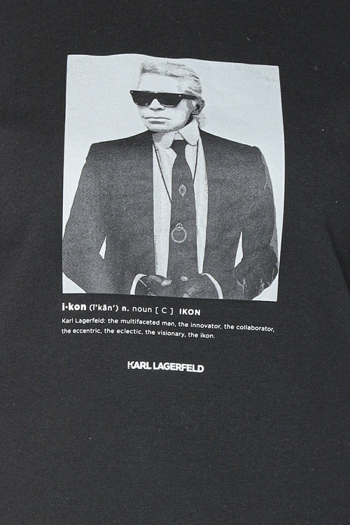 Hanorac Karl Lagerfeld Portrait Hoodie