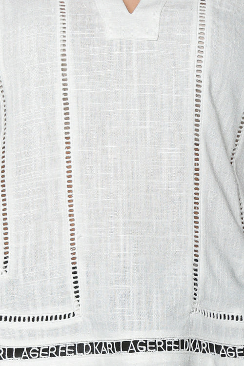 Tricou Karl Lagerfeld Embroidery Detail