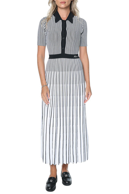 Rochie Karl Lagerfeld Pleated Knit