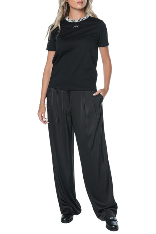 Tricou Karl Lagerfeld Pearl Detail