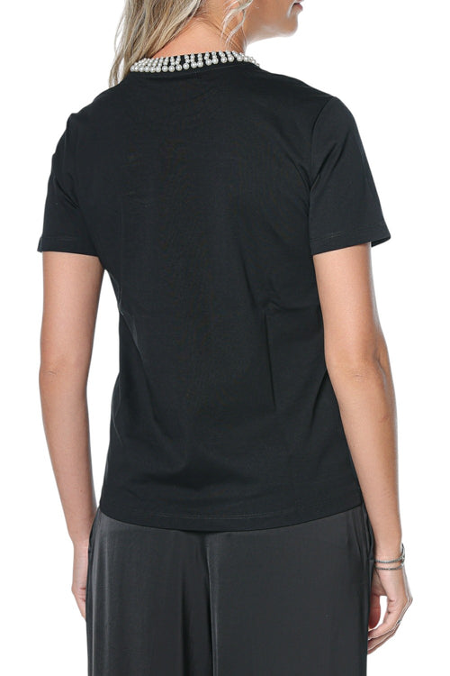 Tricou Karl Lagerfeld Pearl Detail