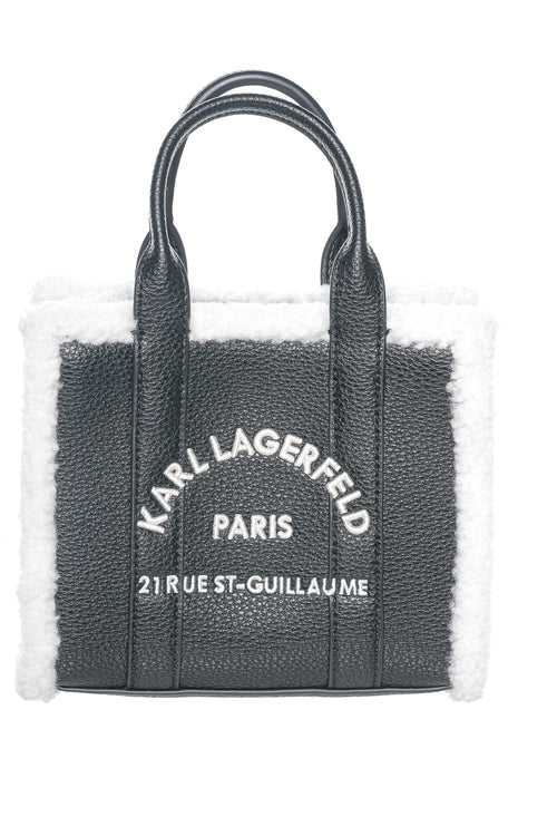 Geanta Karl Lagerfeld K/Rsg Mn Square Tote Shearling