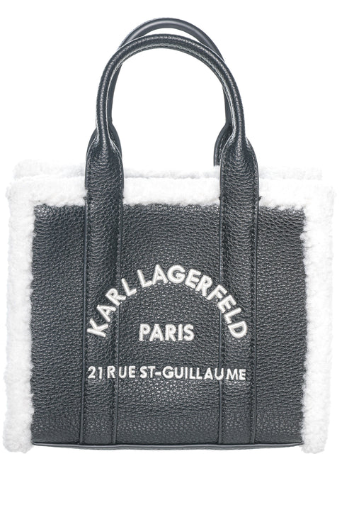 Geanta Karl Lagerfeld K/Rsg Mn Square Tote Shearling