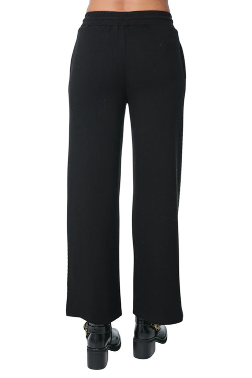 Pantaloni sport Karl Lagerfeld Embellished Negru