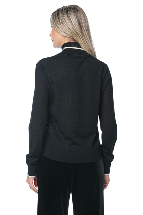 Pulover Karl Lagerfeld Essential Merino Wool Turtleck