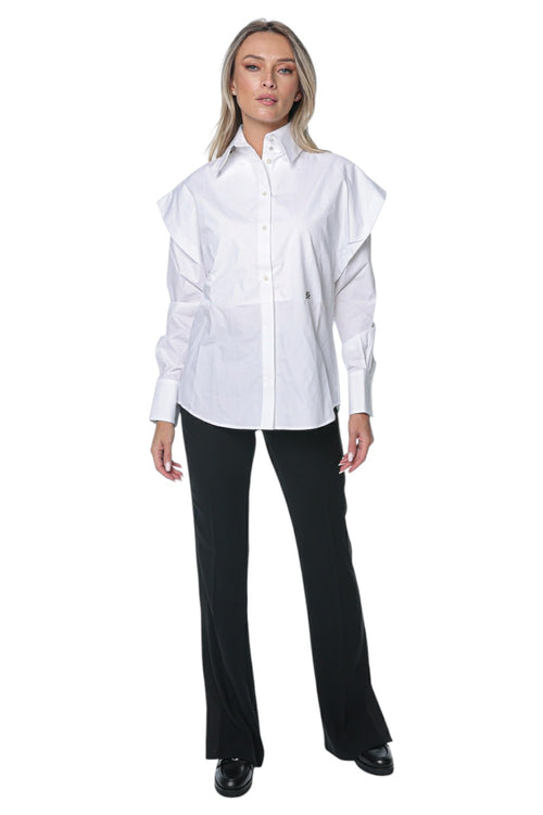 Camasa Karl Lagerfeld Shoulder Detail Poplin