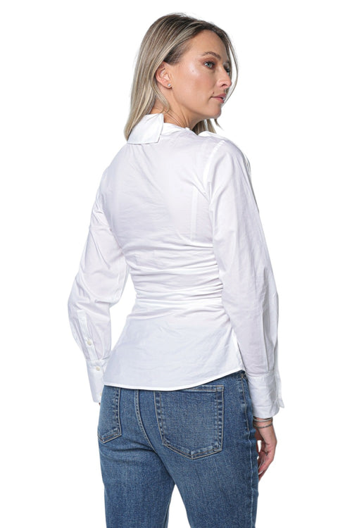 Camasa Karl Lagerfeld Asymmetric Poplin