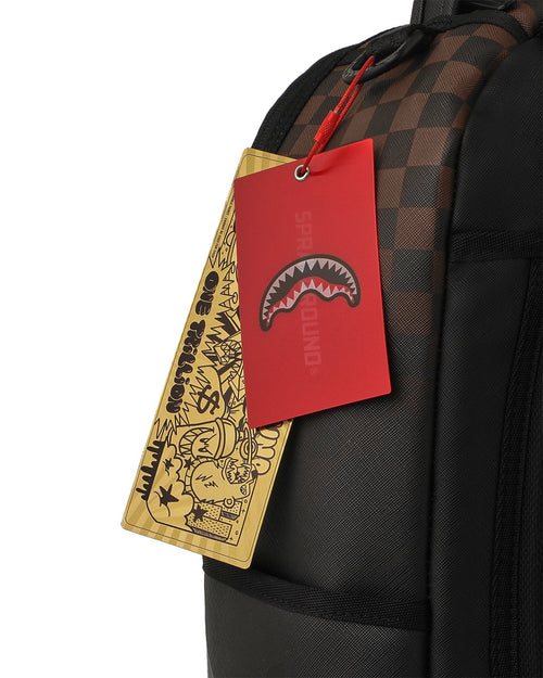 Rucsac Sprayground Brown Check Ghost Drip