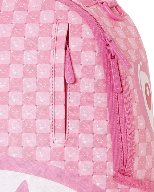 Rucsac Sprayground Pink New Check Faces