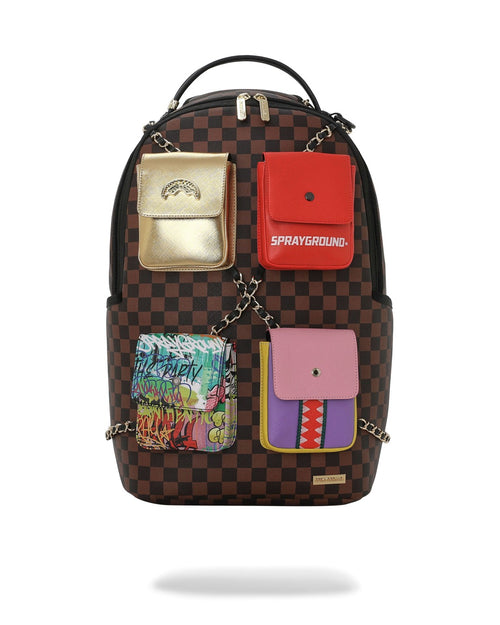Rucsac Sprayground Hanging Pockets Mix Up